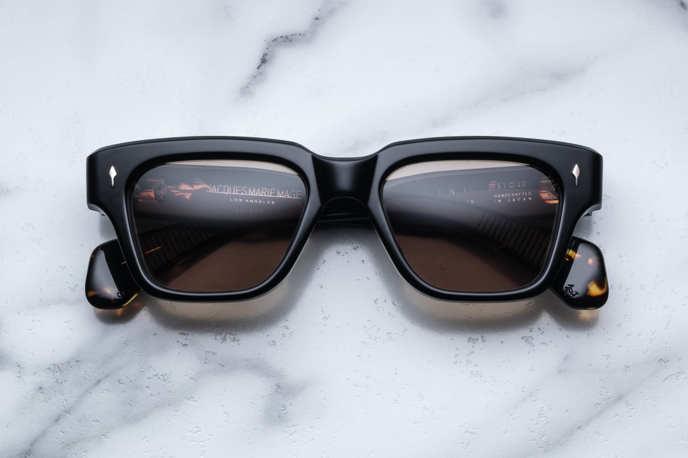 Jacques Marie Mage Fellini Sunglasses Noir 9 JMMFE-9A Front