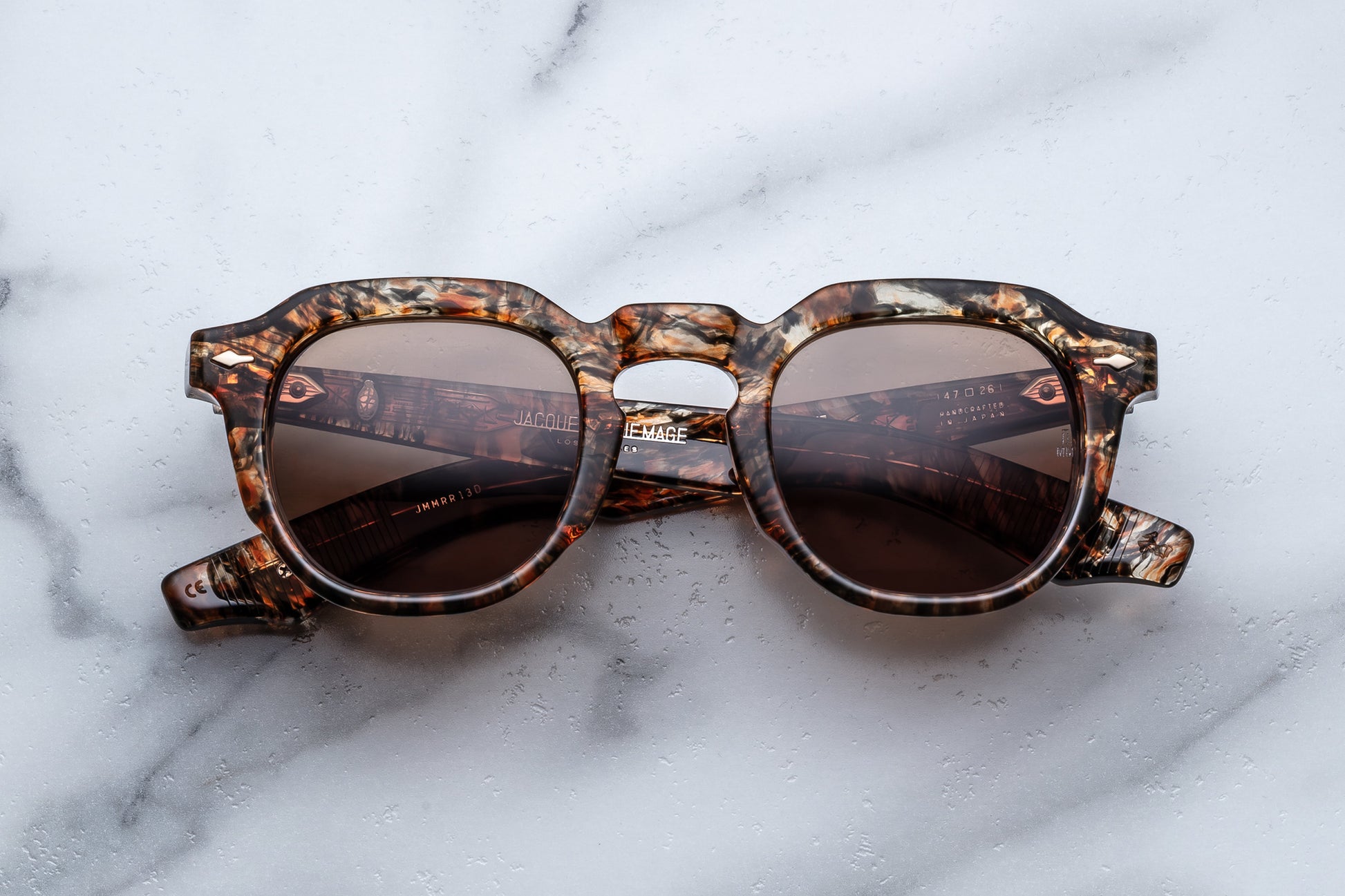 Jacques Marie Mage Firehole River Yellowstone Forever VI Sunglasses Ripley Prismatic JMMRR-13D Front