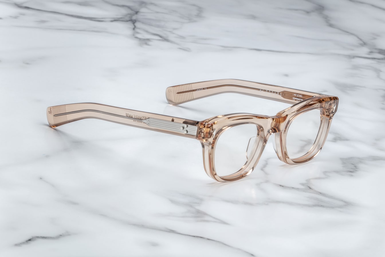 Jacques Marie Mage Godard Rx Eyeglasses Sand JMMODRX-76 Profile