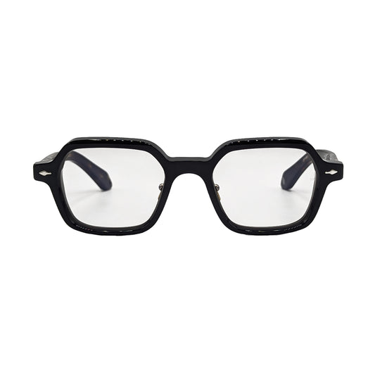 Front view of Holden by Jacques Marie Mage in the Noir colorway