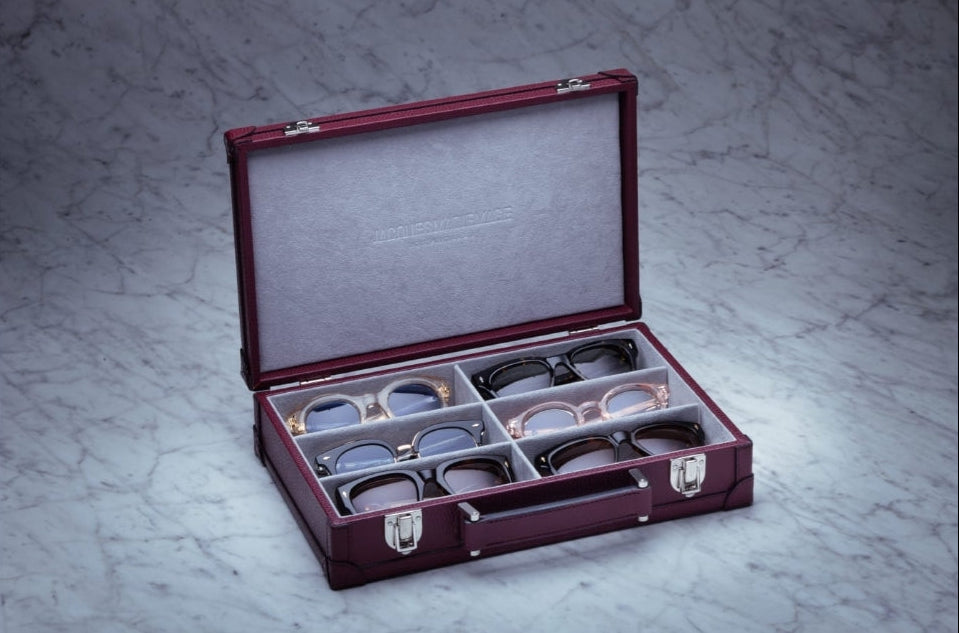 Jacques Marie Mage JMM Briefcase - 6 Pairs - Front View