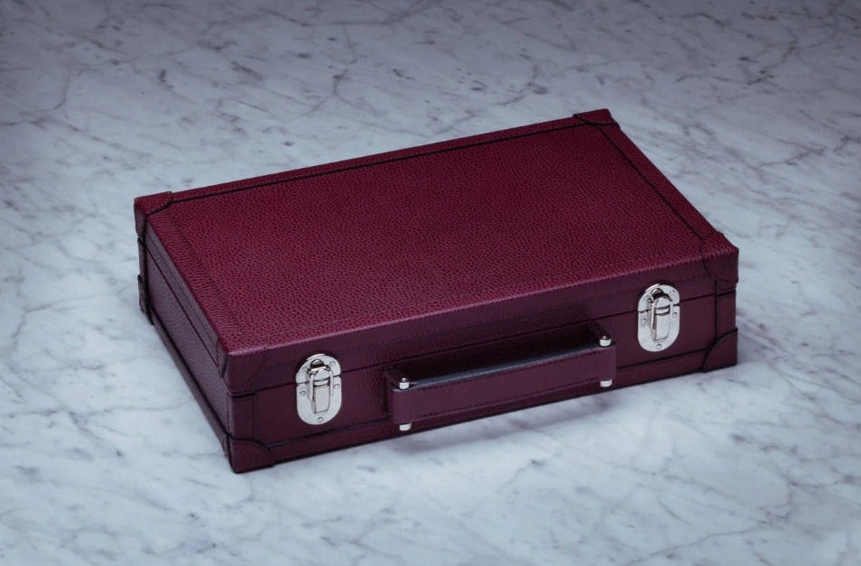 Jacques Marie Mage JMM Briefcase - 6 Pairs - Three-Quarter View