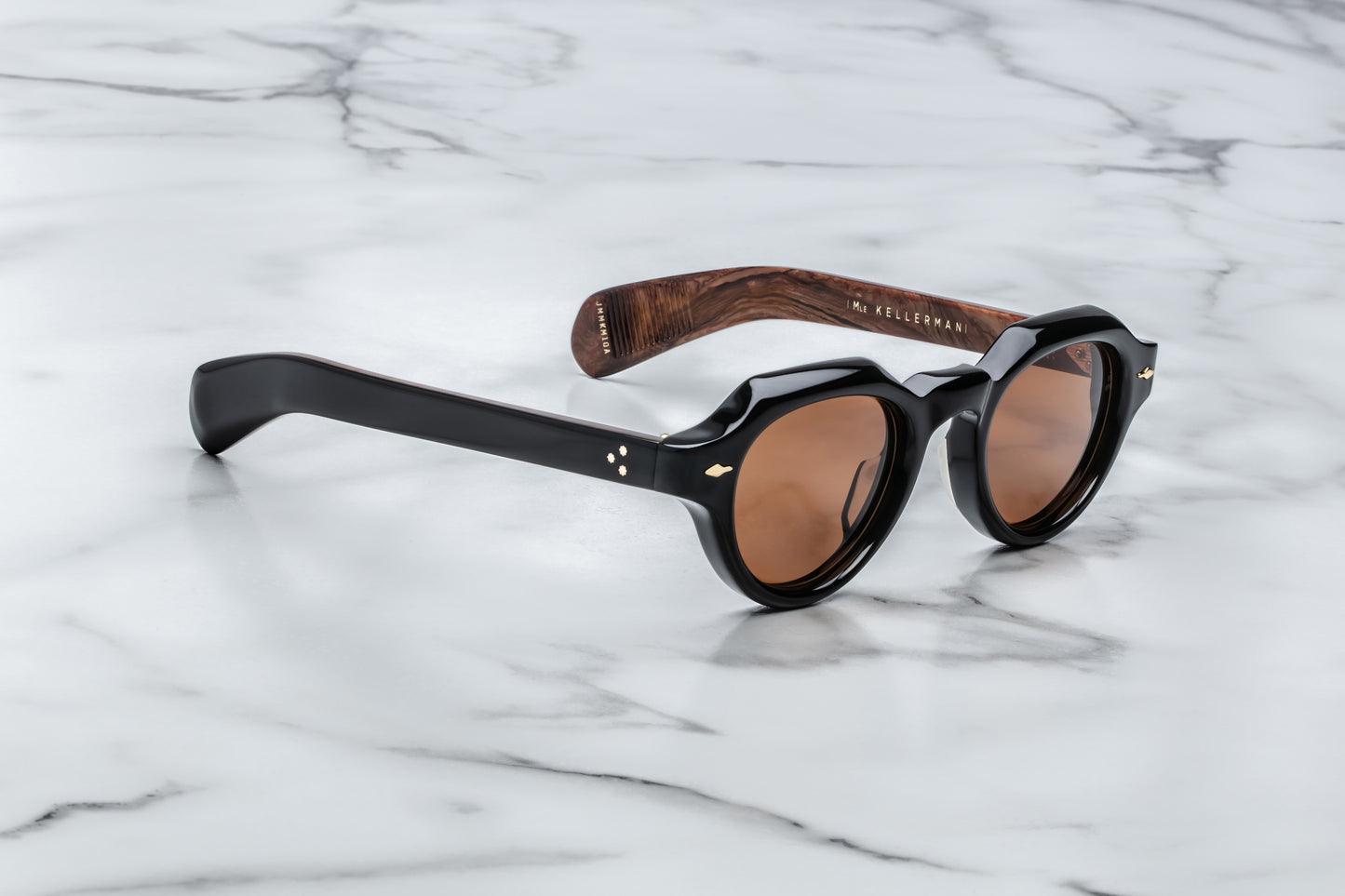 Jacques Marie Mage Kellerman Sunglasses Noir X JMMKM-10A Profile