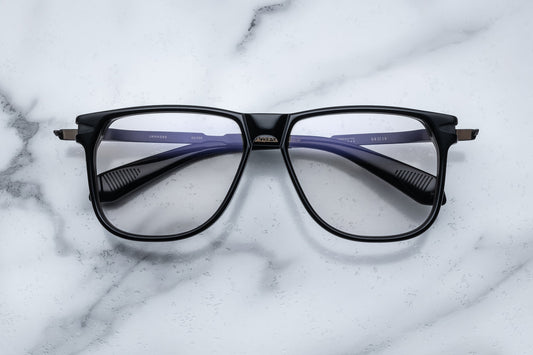 Jacques Marie Mage Kirkland Eyeglasses JMMKDRX-88 Black Front