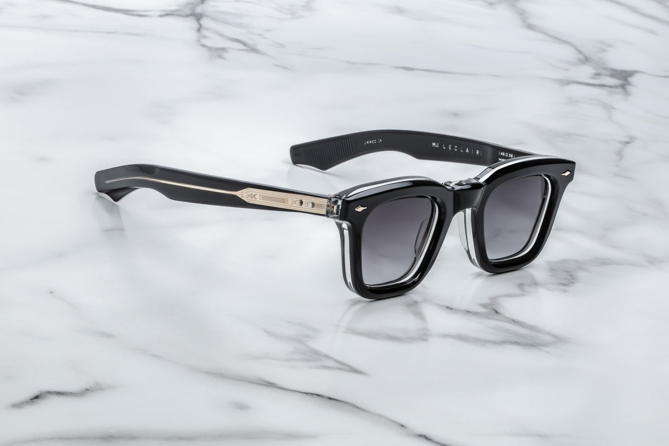 Jacques Marie Mage Leclair Sunglasses Maverick JMMEC-1K Profile