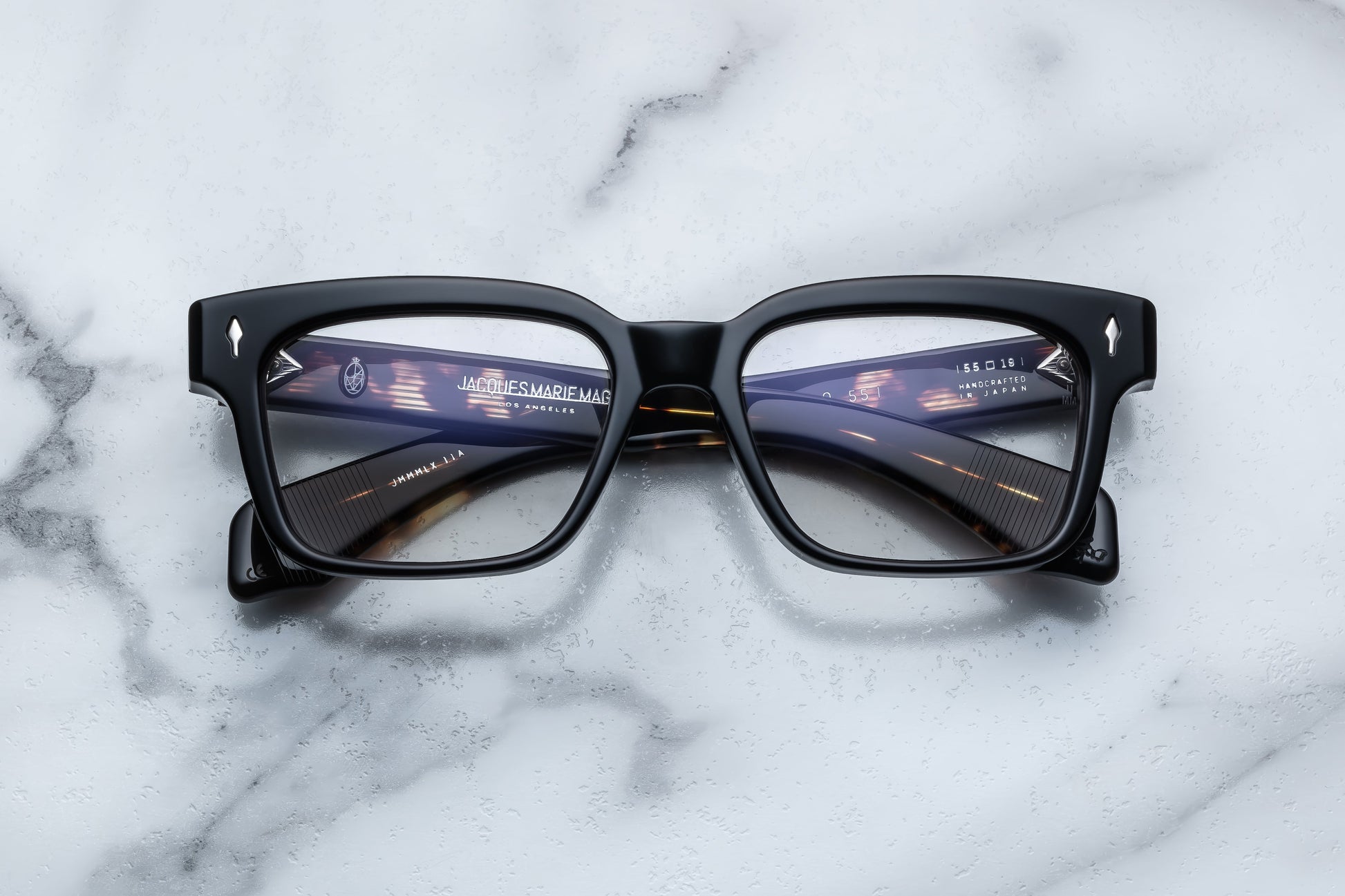 Jacques Marie Mage Molino 55 Eyeglasses Noir 11 JMMMLXRX-11A Front