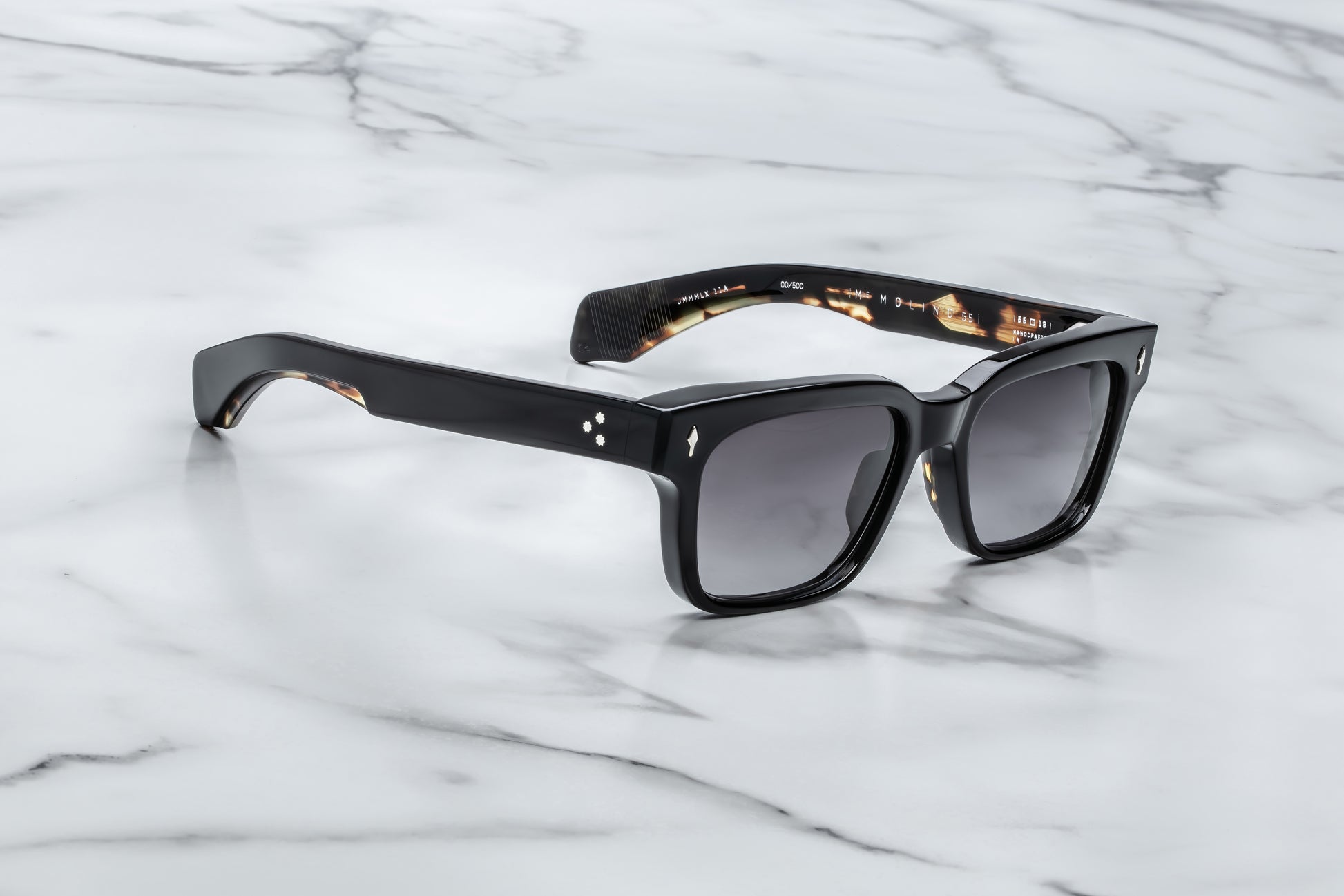 Jacques Marie Mage Molino 55 Sunglasses Noir 11 JMMMLX-11A Profile
