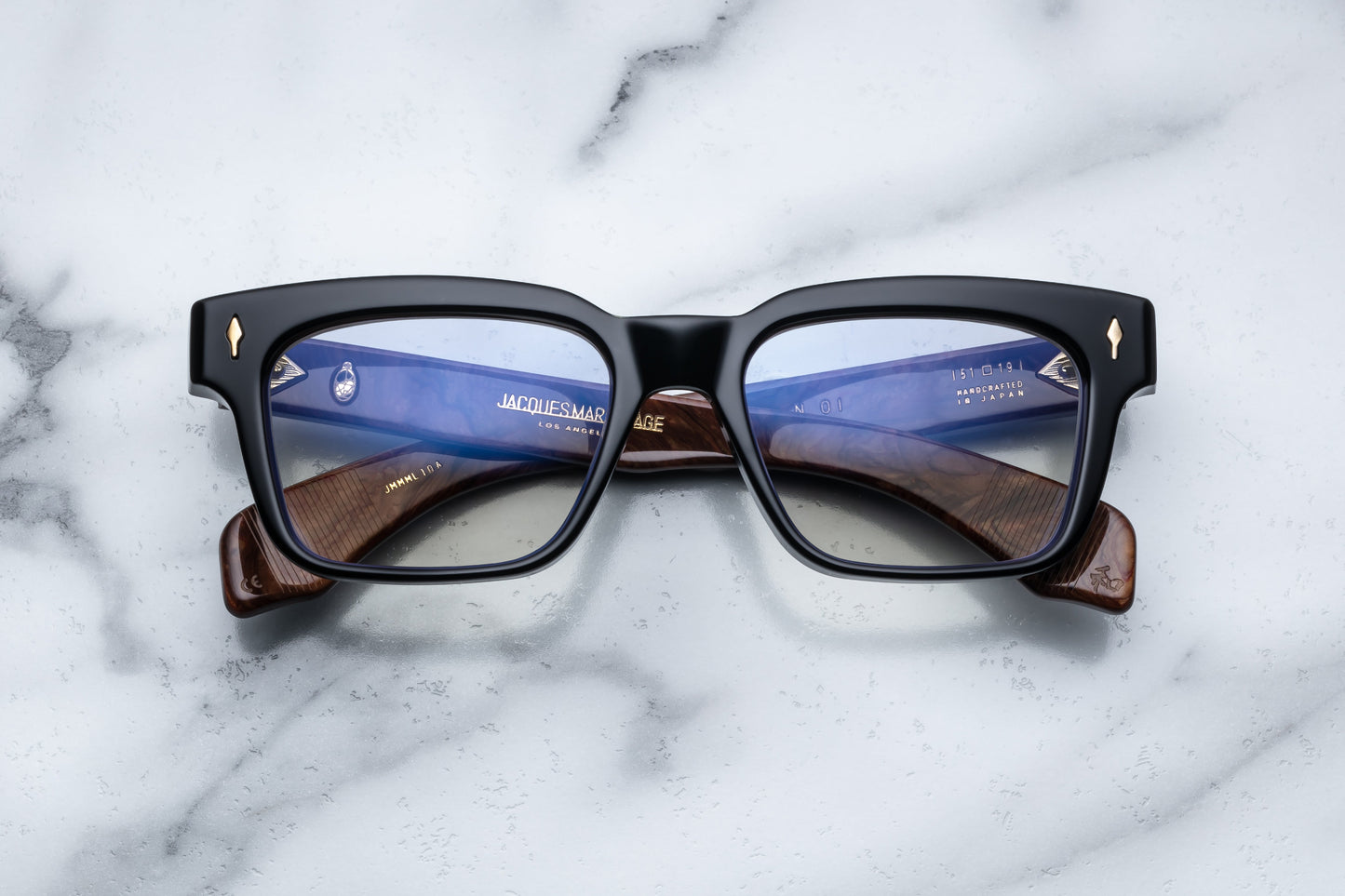 Jacques Marie Mage Molino Eyeglasses Noir X JMMMLRX-10A Front