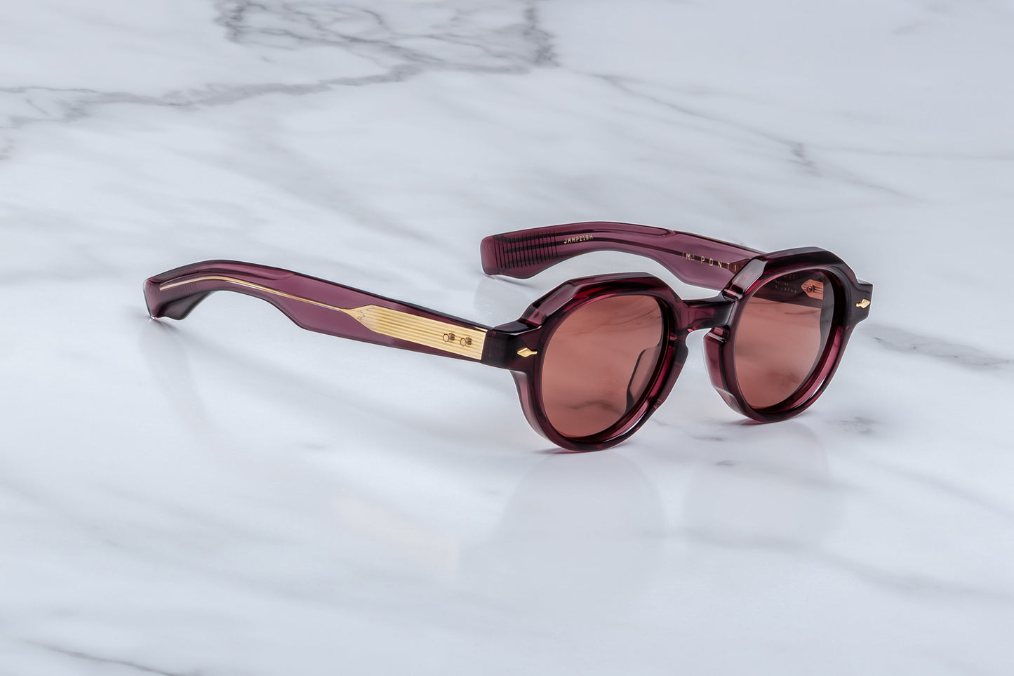 Jacques Marie Mage Pontian Sunglasses Amarena JMMPZ-18M Profile