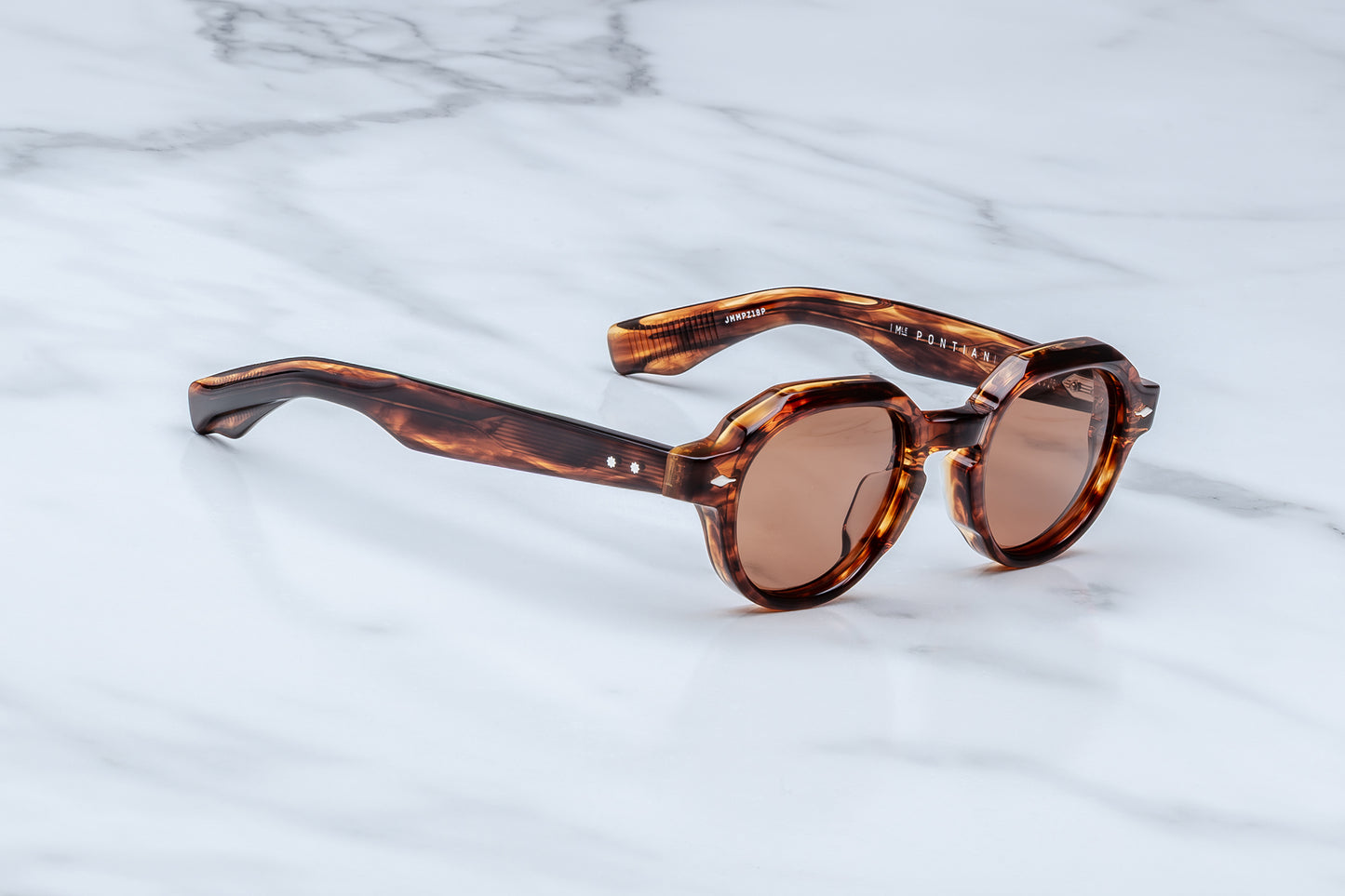 Jacques Marie Mage Pontian Sunglasses Bourbon JMMPZ-16P Profile