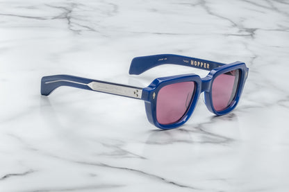 Jacques Marie Mage Taos Sunglasses Lapis JMMRT-15N Profile