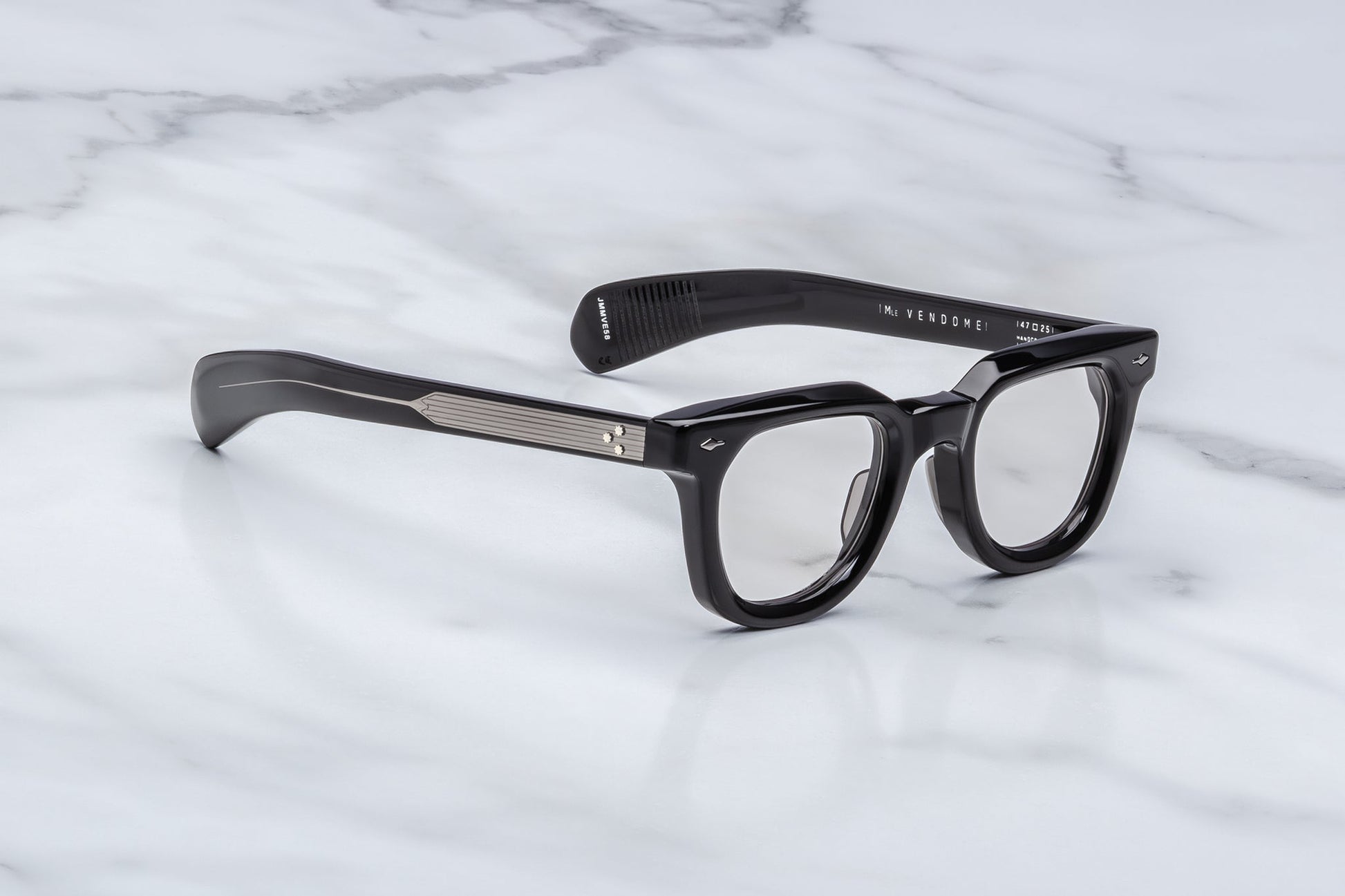 Jacques Marie Mage Vendome Rx Eyeglasses Raven JMMVERX-58 Profile