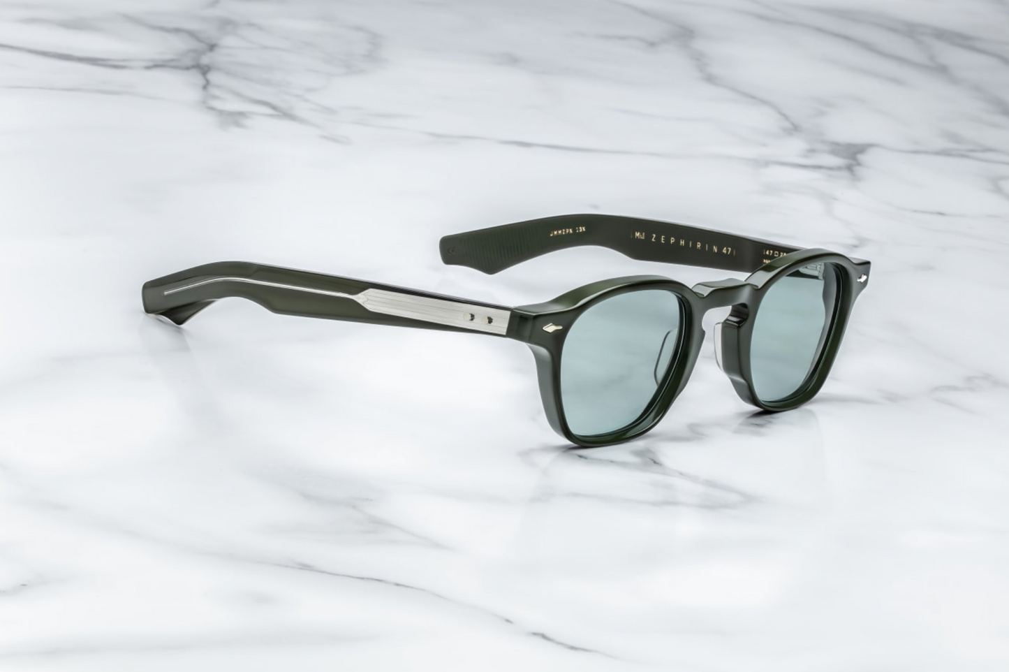 Jacques Marie Mage Zephirin 47 Sunglasses Evergreen JMMZPX-13X Profile