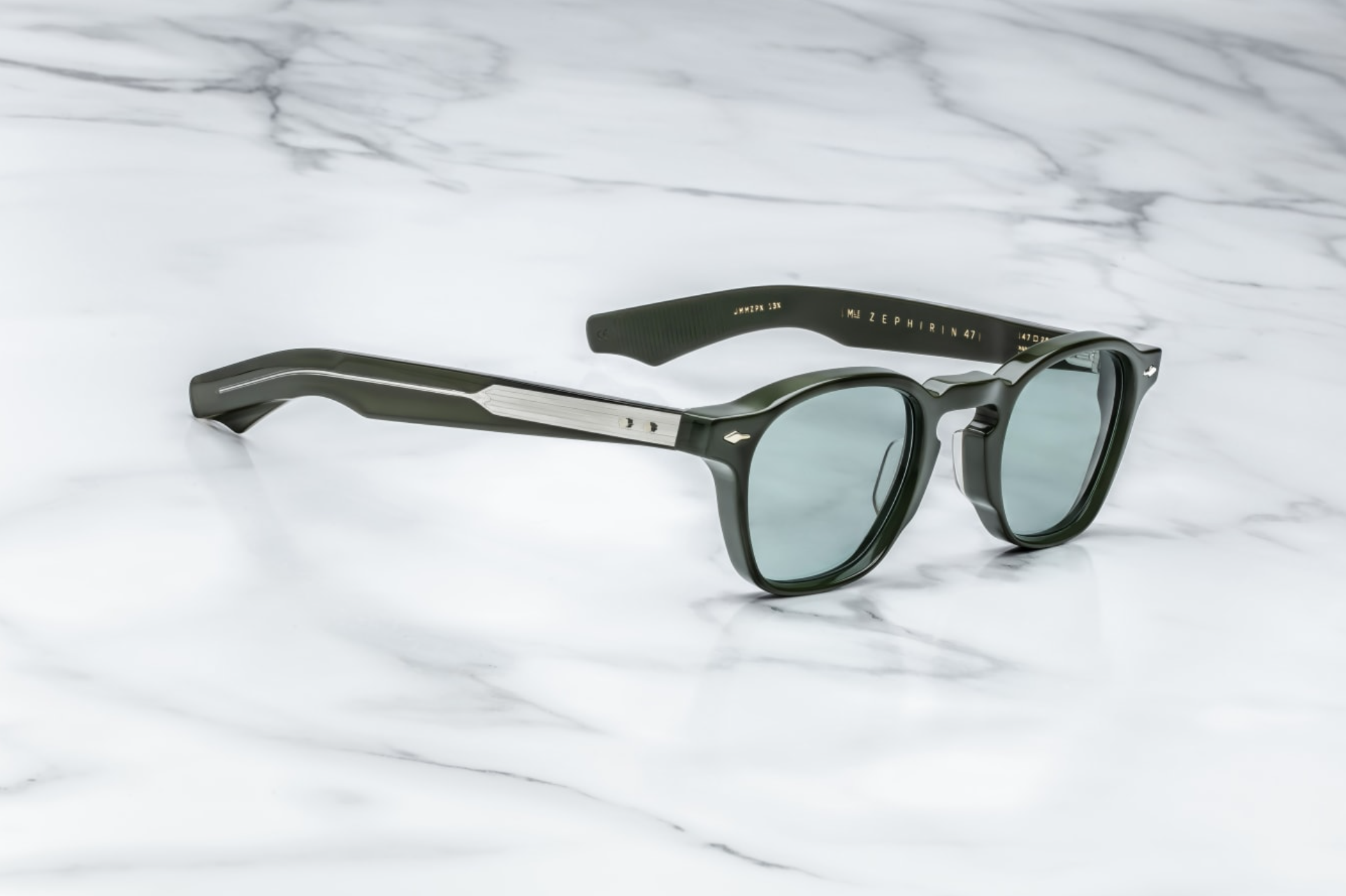Jacques Marie Mage Zephirin 47 Sunglasses Evergreen JMMZPX-13X Profile