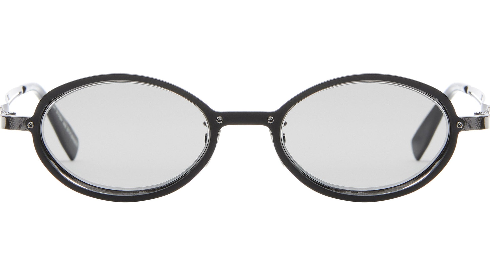 Kuboraum H18 Sunglasses Mask Black Matte BM grey1 Front