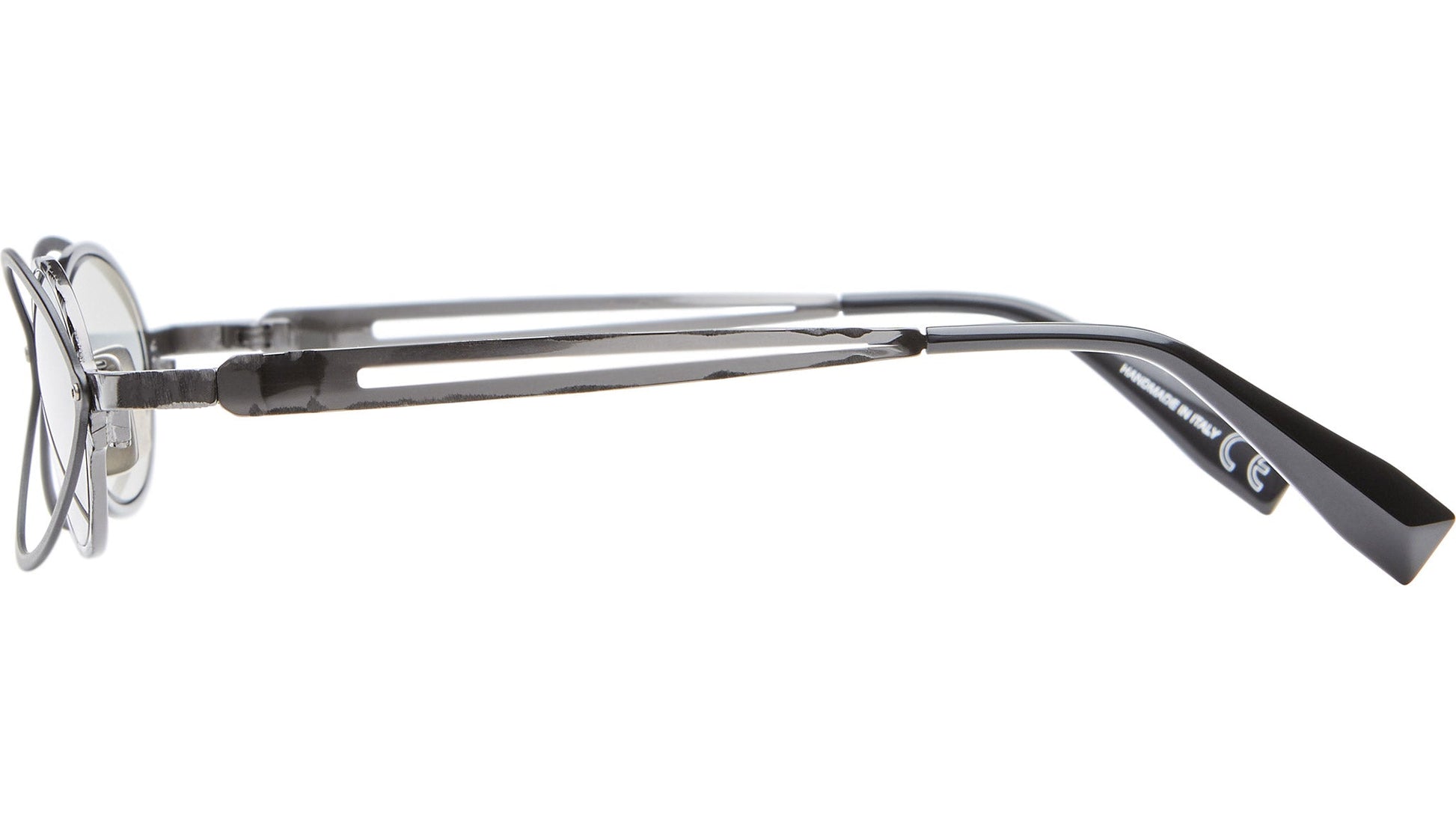 Kuboraum H18 Sunglasses Mask Black Matte BM grey1 Profile