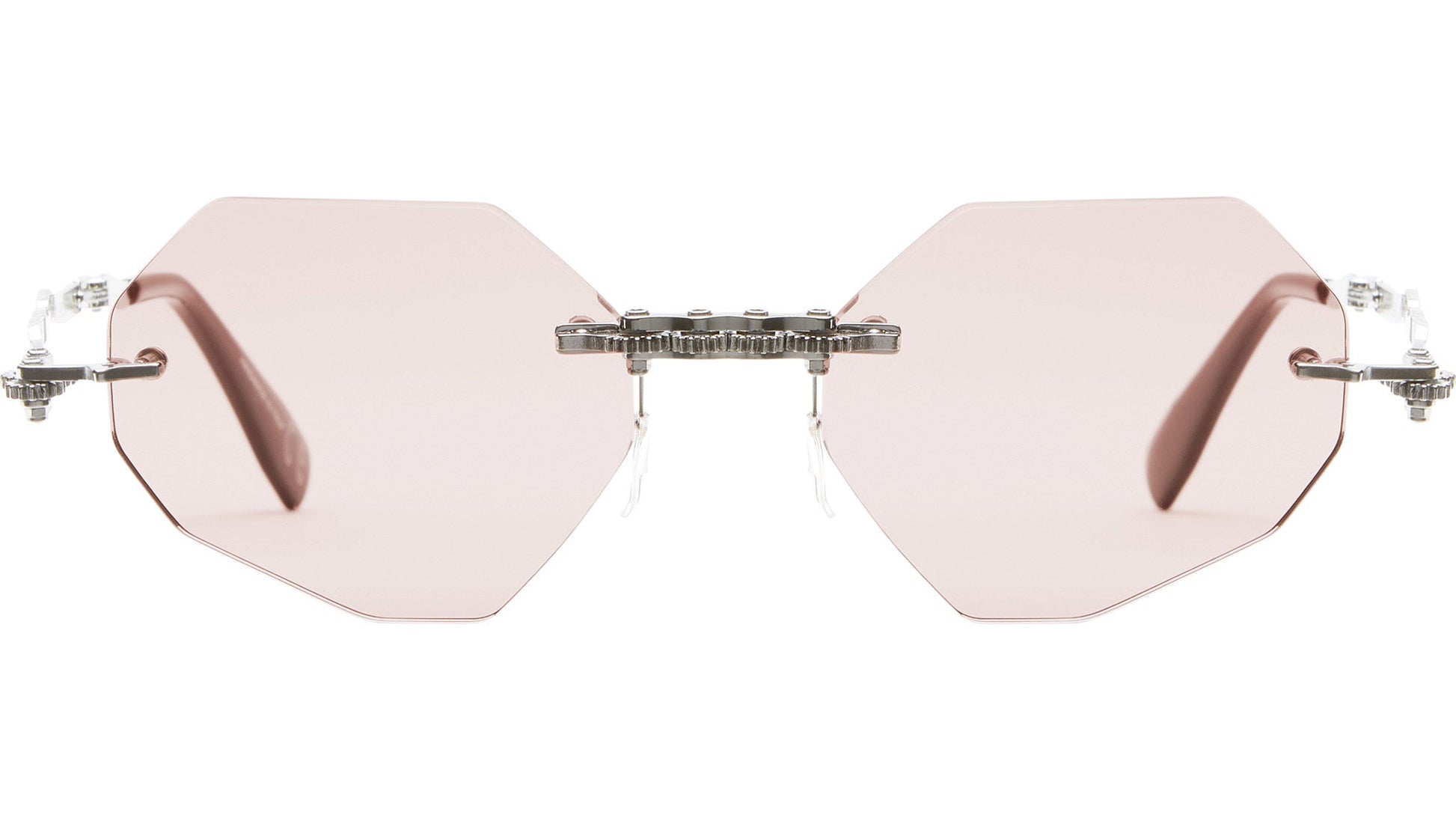 Kuboraum H44 Sunglasses Mask Silver SP Front