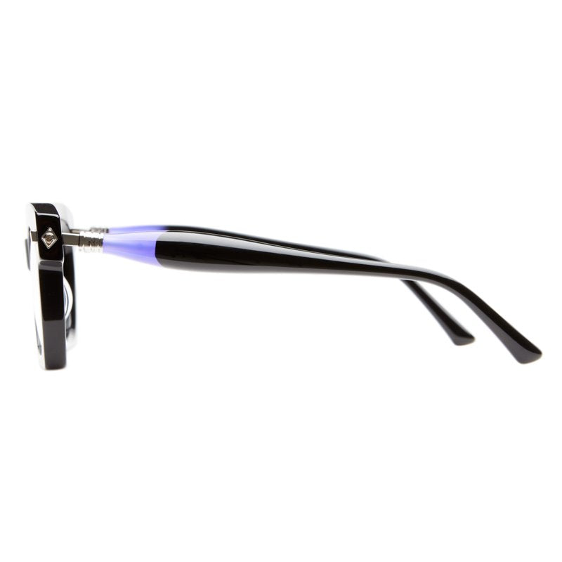 Kuboraum J5 Eyeglasses Optical Mask Black Shine Violet BSV Profile