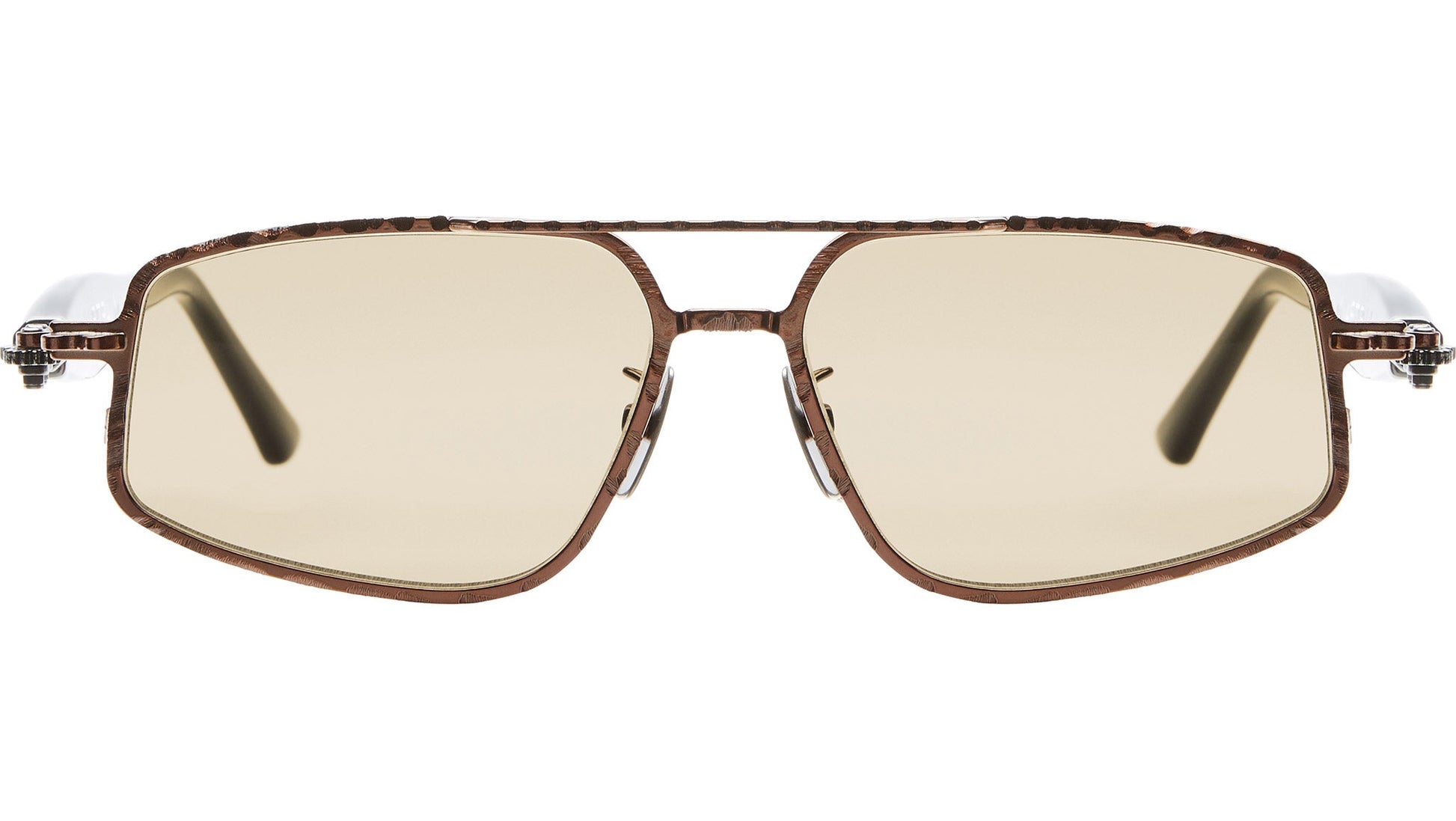 Kuboraum J73 Sunglasses Mask Bronze BZ brown Front