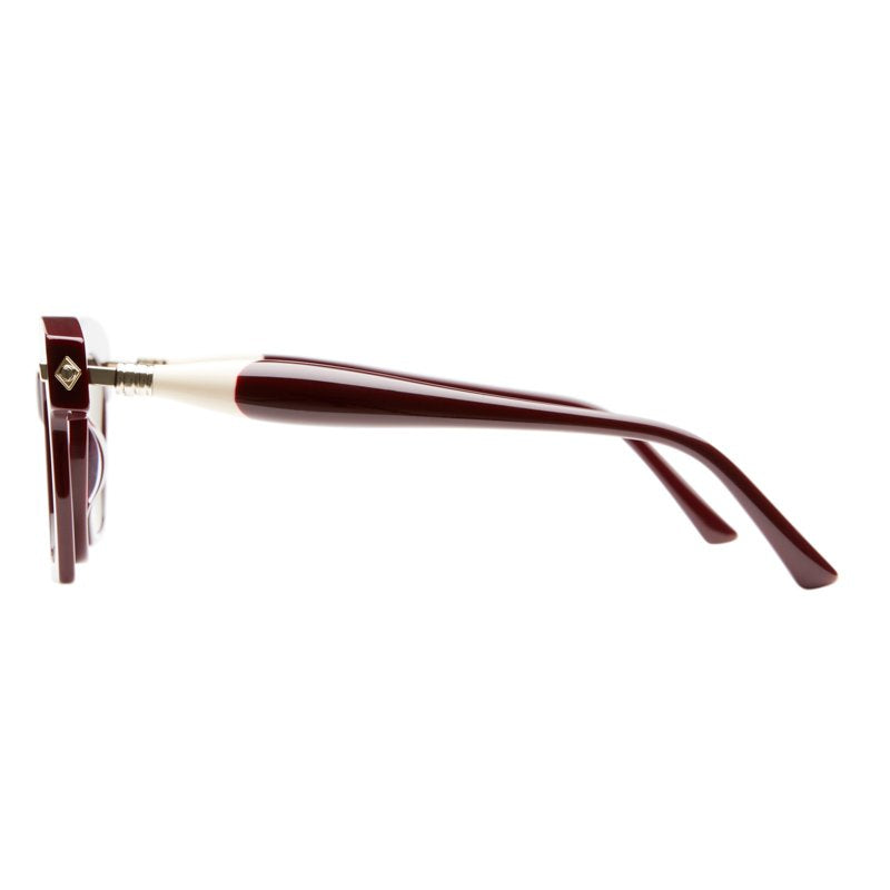 Kuboraum J9 Sunglasses Mask Bordeaux DR grey1 Profile