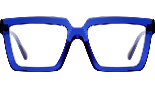 Kuboraum K26 Eyeglasses Optical Mask Ink Blue IK Front