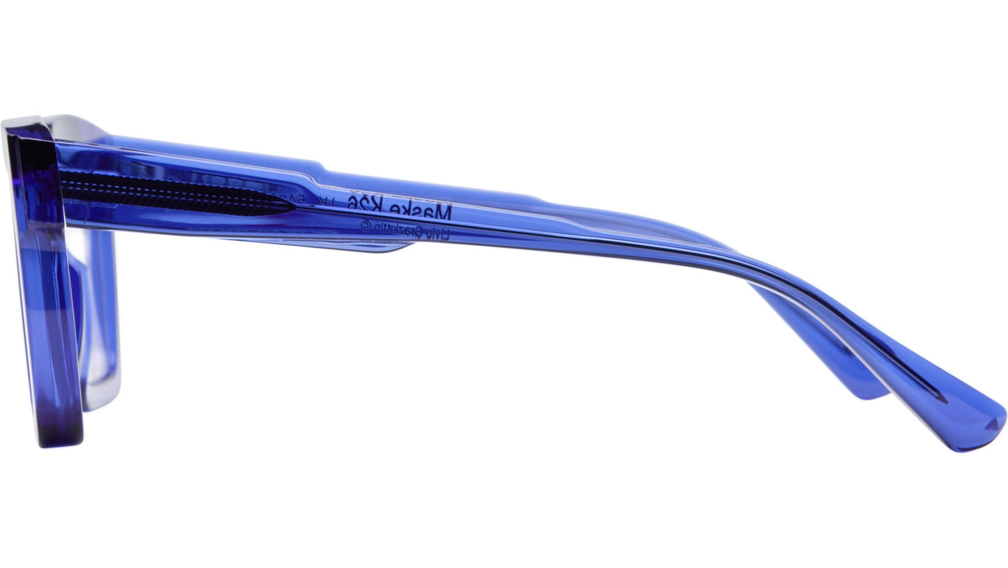 Kuboraum K26 Eyeglasses Optical Mask Ink Blue IK Profile