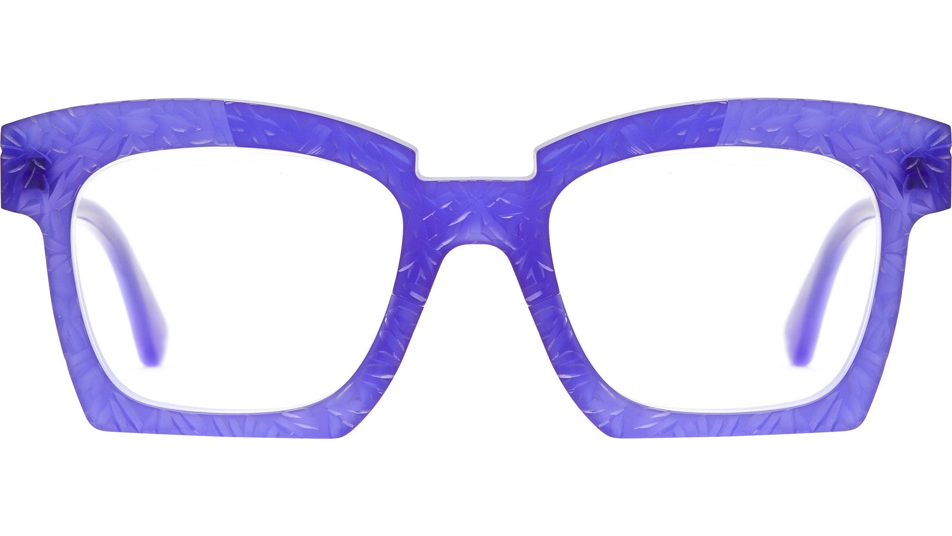 Kuboraum K5 Eyeglasses Optical Mask Flash Freeze Purple LB FF Front