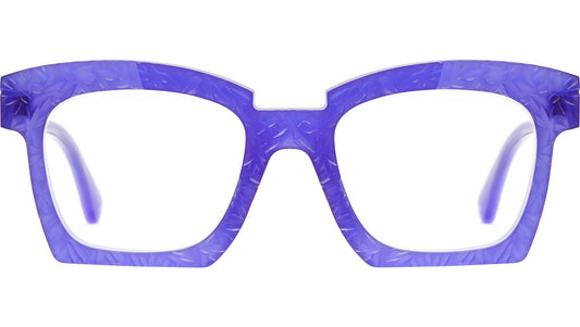 Kuboraum K5 Eyeglasses Optical Mask Flash Freeze Purple LB FF Front