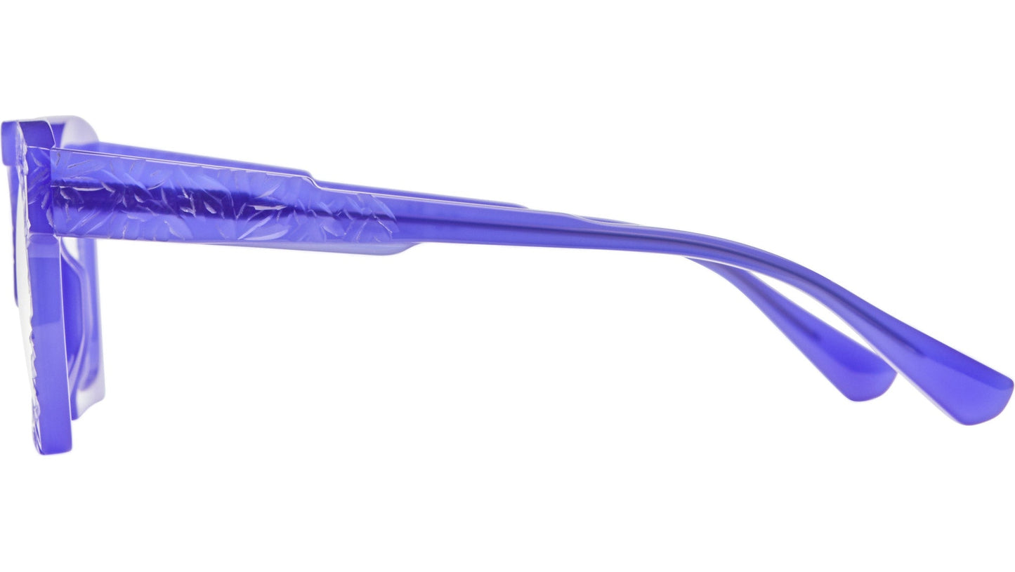 Kuboraum K5 Eyeglasses Optical Mask Flash Freeze Purple LB FF Profile
