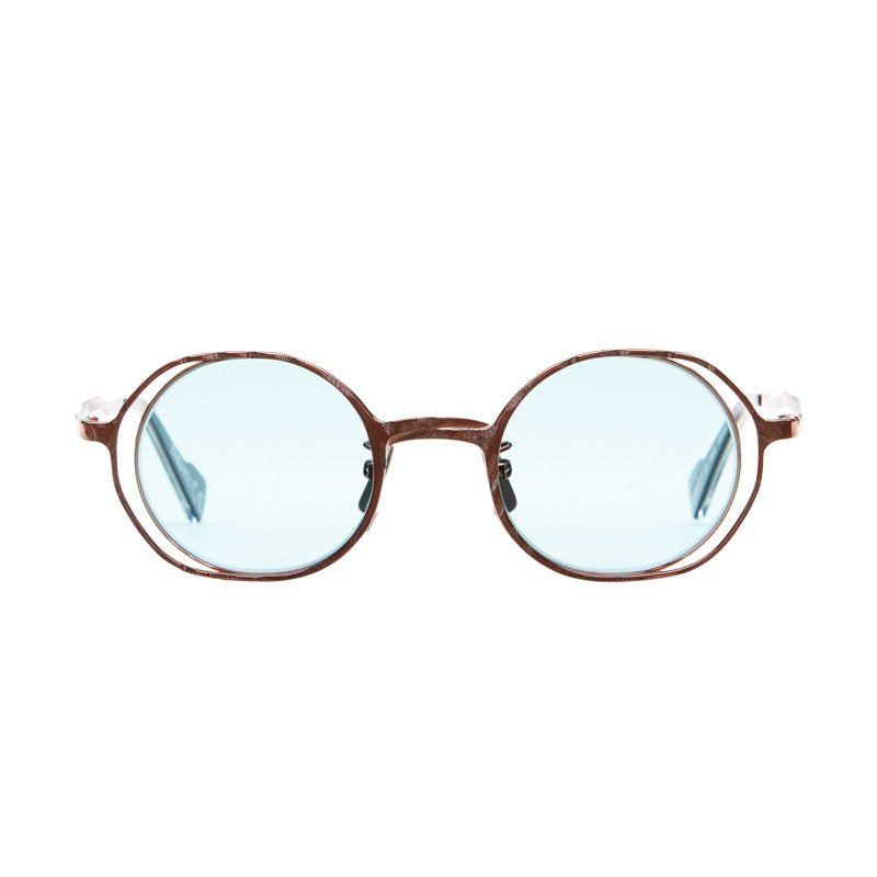 Kuboraum Mask H11 Sunglasses Bronze Silver Thread BS Front