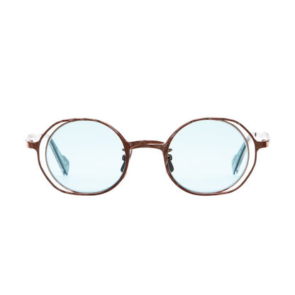 Kuboraum Mask H11 Sunglasses Bronze Silver Thread BS Front