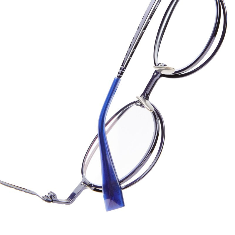 Kuboraum Mask H16 Eyeglasses Blue Blue BL Detail