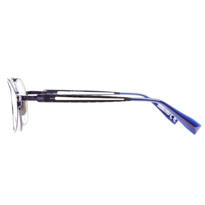 Kuboraum Mask H16 Eyeglasses Blue Blue BL Side
