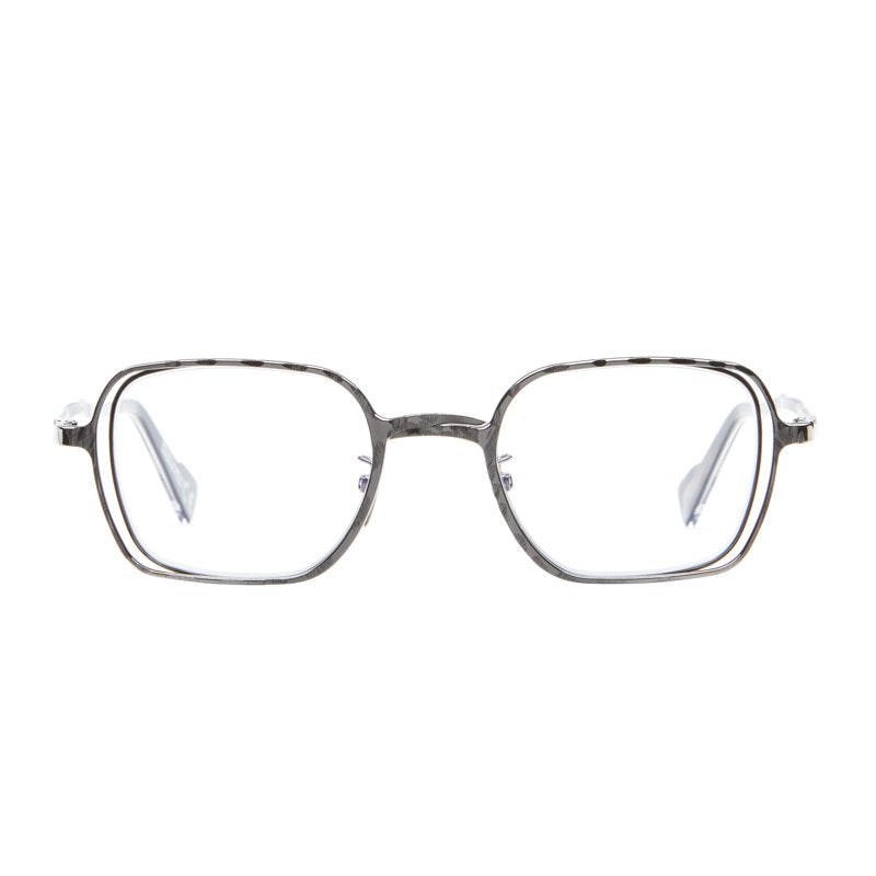 Kuboraum Mask H22 Eyeglasses Gun Metal GM Front