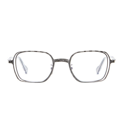 Kuboraum Mask H22 Eyeglasses Gun Metal GM Front