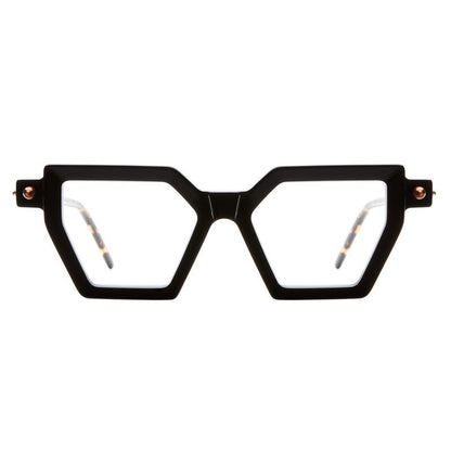 Kuboraum Mask P26 Eyeglasses Black Shine BS Front