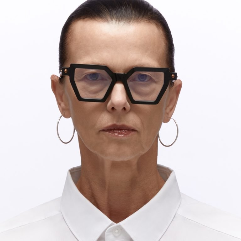 Kuboraum Mask P26 Eyeglasses Black Shine BS Model