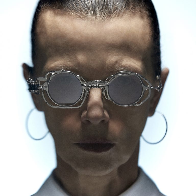 Kuboraum Mask Z50 Sunglasses Silver SI Model