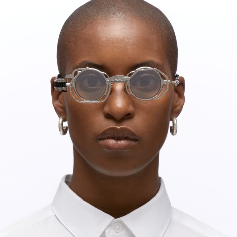 Kuboraum Mask Z50 Sunglasses Silver SI Model