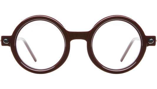 Kuboraum P1 Eyeglasses Optical Mask Bordeaux DR Front