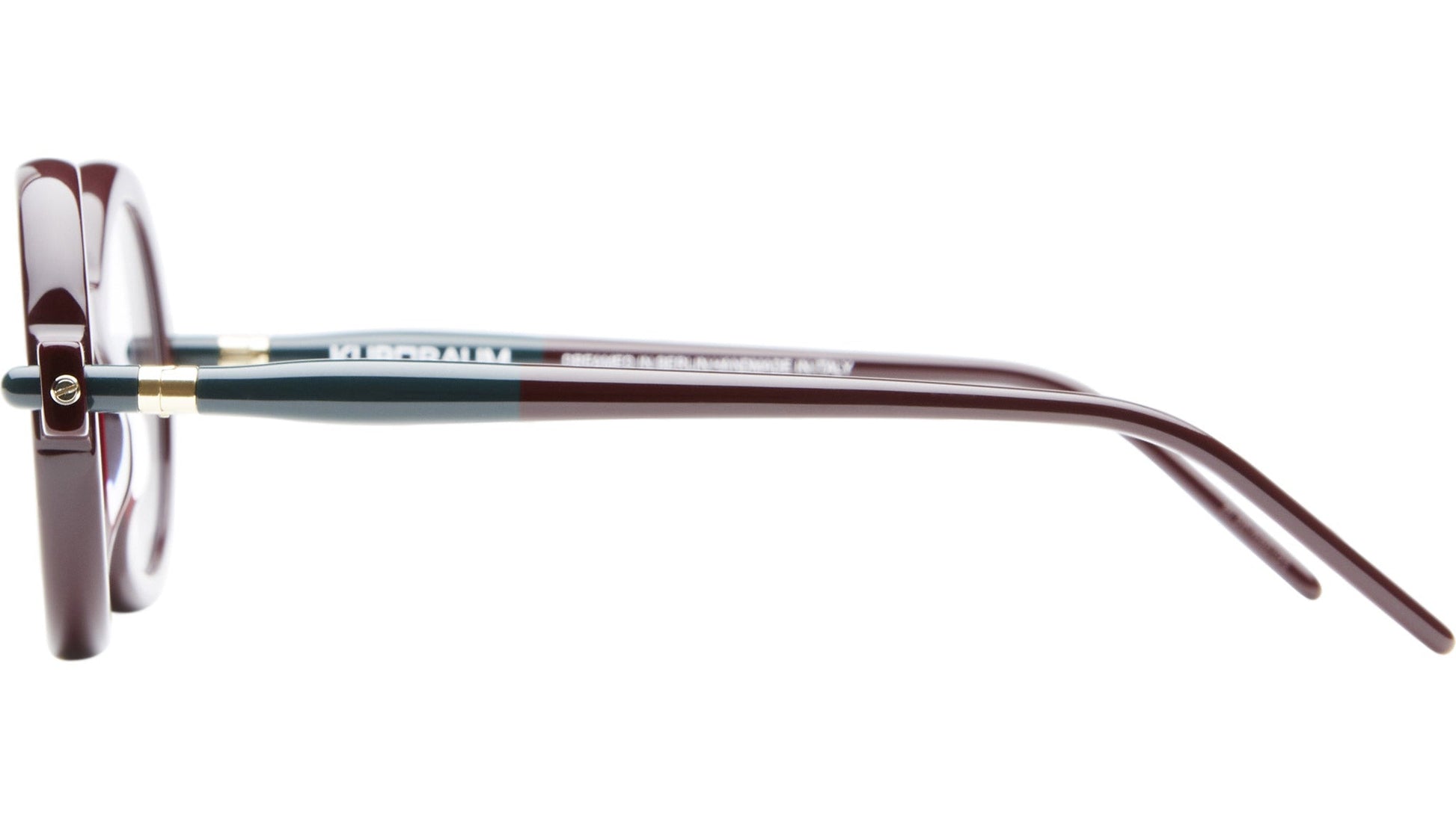 Kuboraum P1 Eyeglasses Optical Mask Bordeaux DR Profile