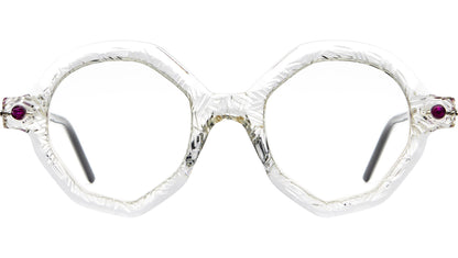 Kuboraum P18 Eyeglasses Optical Mask Champagne CHP PK Front