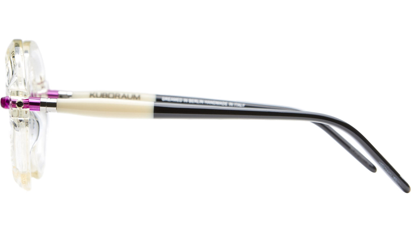 Kuboraum P18 Eyeglasses Optical Mask Champagne CHP PK Profile