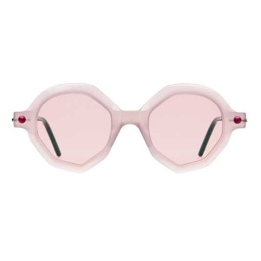 Kuboraum P18 Sunglasses Mask Rose Rose Front