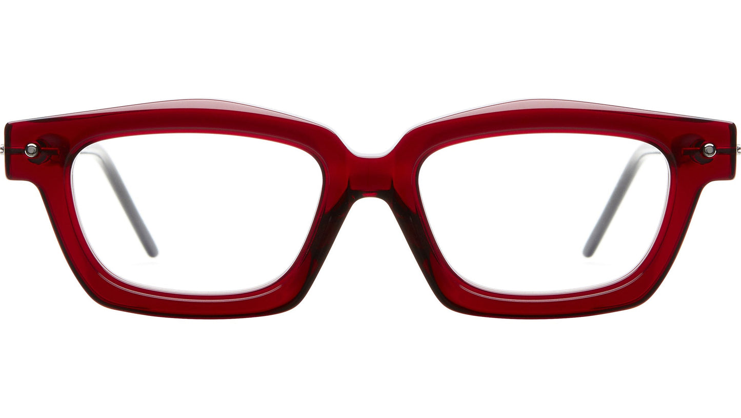 Kuboraum P25 Eyeglasses Optical Mask Bordeaux BX Front