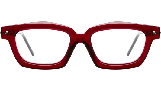 Kuboraum P25 Eyeglasses Optical Mask Bordeaux BX Front