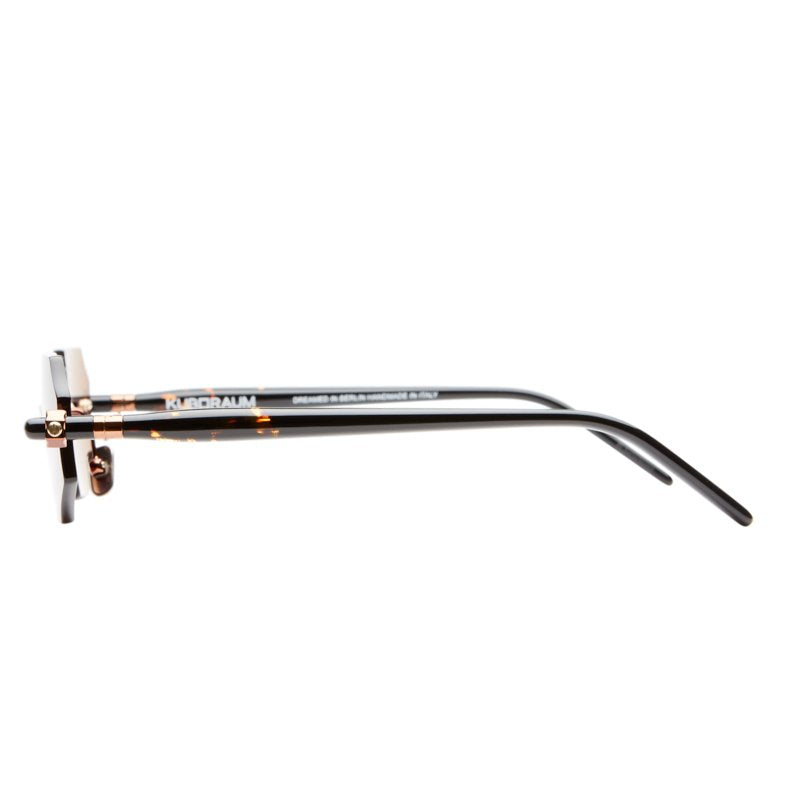 Kuboraum P63 Sunglasses Mask Bronze Havana Black Shine BZ HB brown Profile