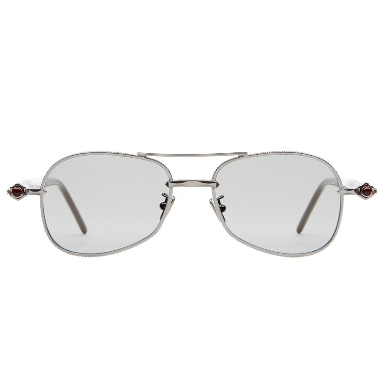 Kuboraum P75 Sunglasses Mask Gunmetal Grey GMG grey1 Front