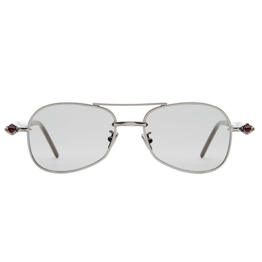 Kuboraum P75 Sunglasses Mask Gunmetal Grey GMG grey1 Front