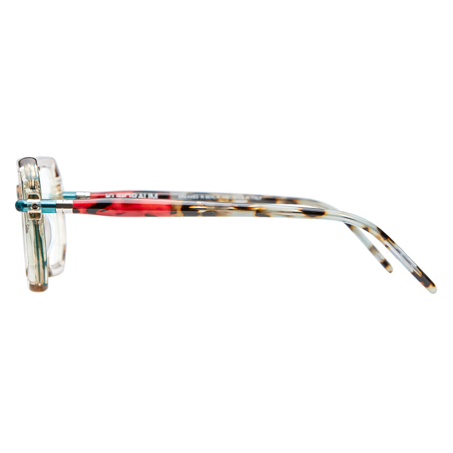 Kuboraum P8 Sunglasses Mask Champagne CHP Wgreen1 Profile